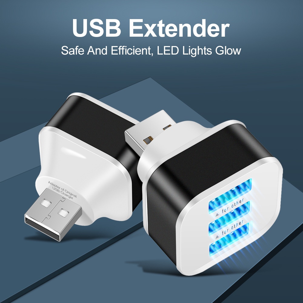 Laptop Electronics Accessories - 3 Port USB Yuvaları Adaptörü USB
