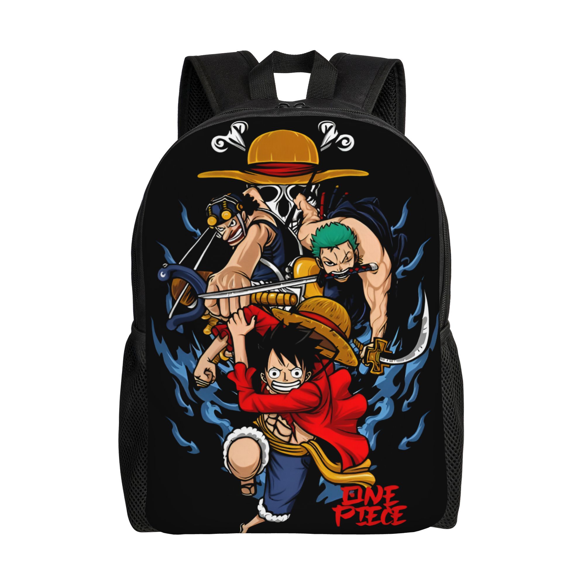 Laptop Accessories Bag For Men - 3D Baskı Zoro O-One P-Piece Sırt