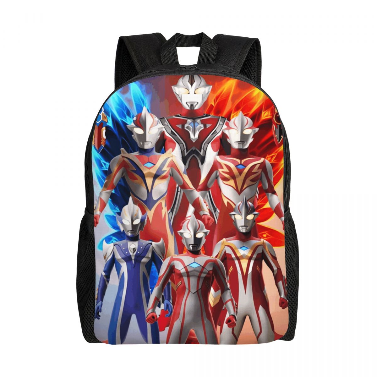 Laptop Accessories Bag For Men - 3D Baskı Karikatür U-Ultramanes Sırt Çantası