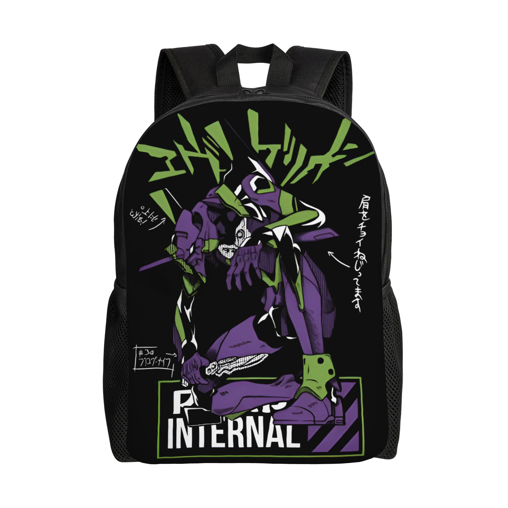 Laptop Accessories Bag For Men - 3D Baskı E-Evangelions Sırt Çantaları Mecha