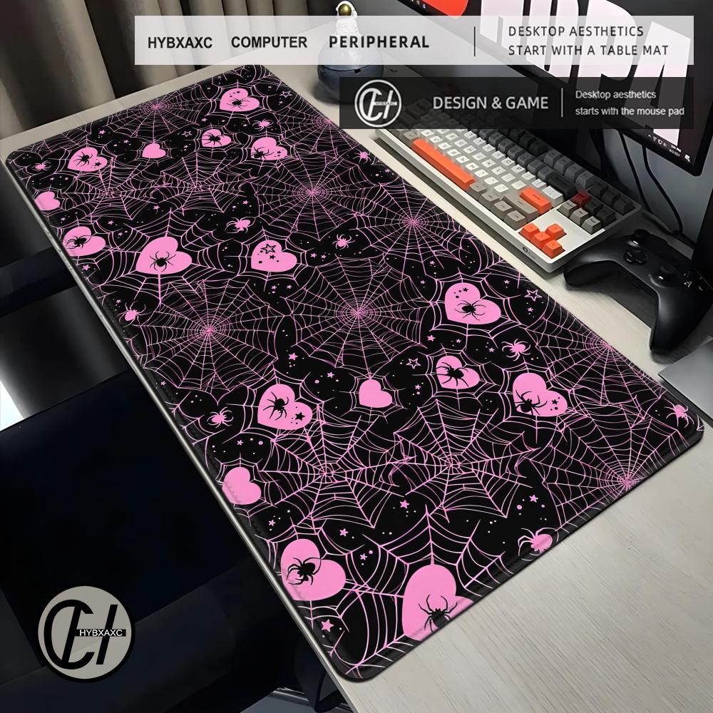 Laptop Accessories Pink - 90x40 Beyaz veya Pembe Örümcek Ağı