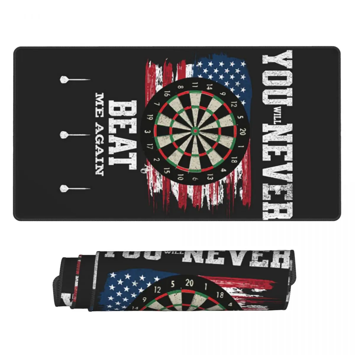 Laptop Accessories Target - Büyük Mouse Pad Dart Tahtası Ok
