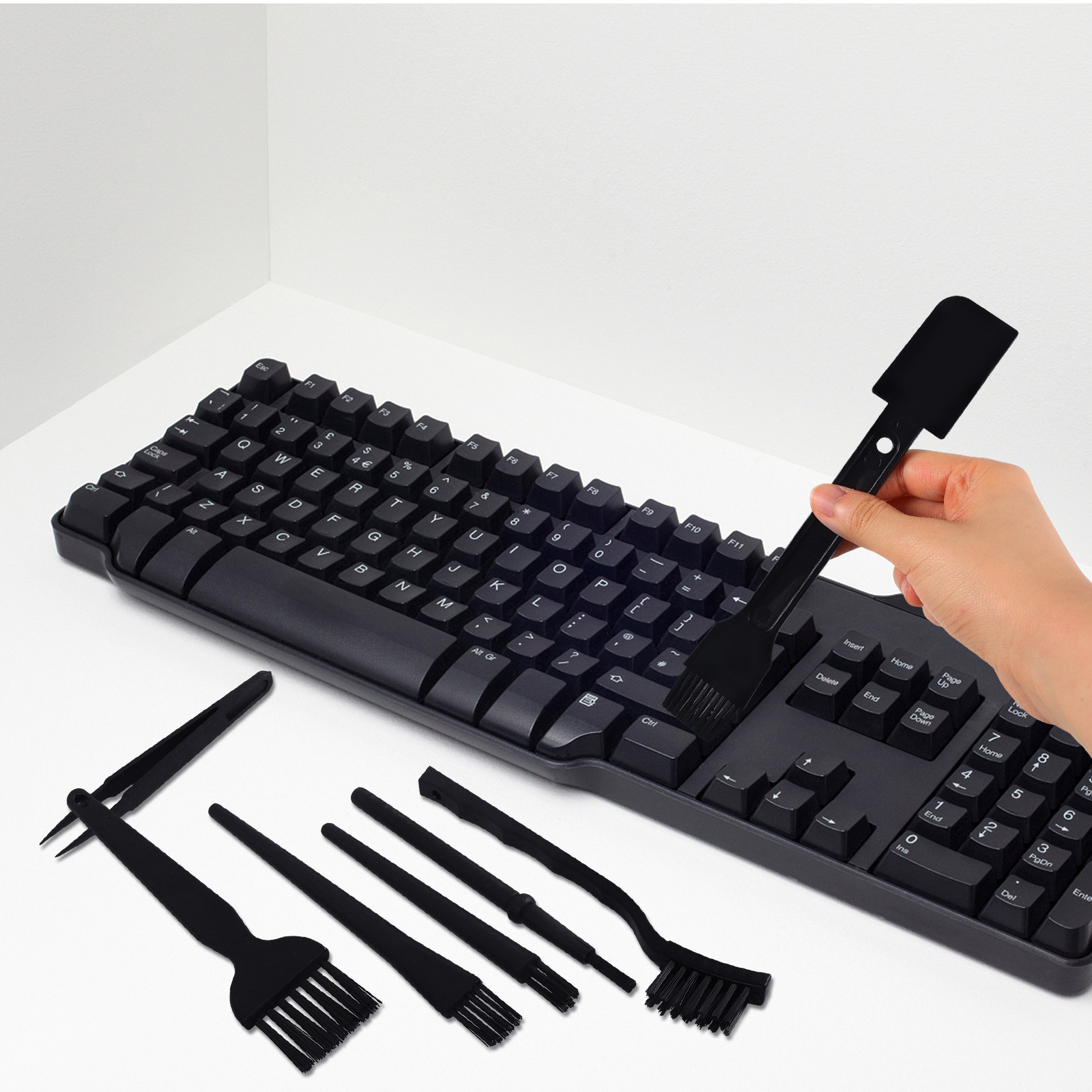 Laptop Electronics Accessories - 7 Parça Anti Statik Klavye Fırça