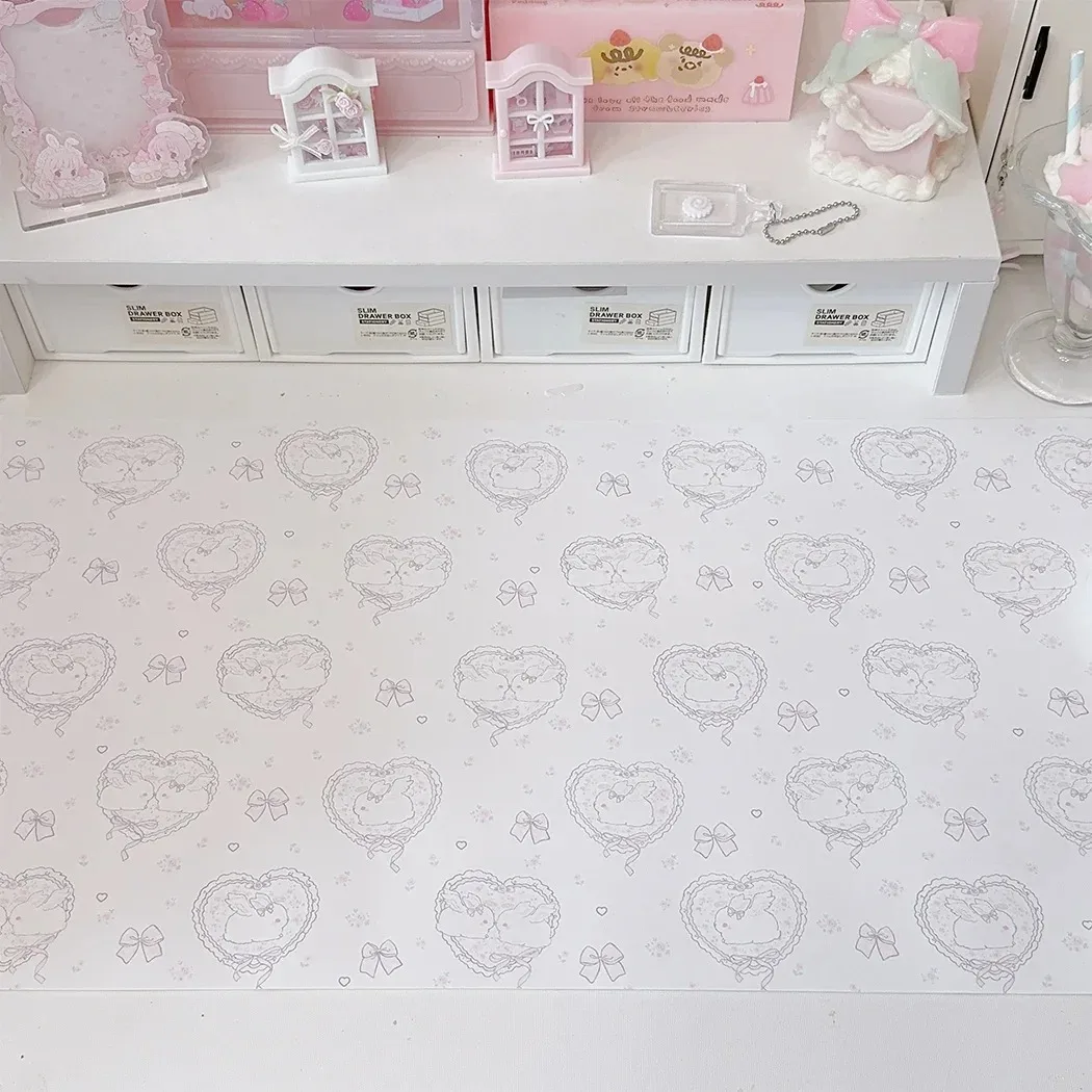 Laptop Accessories Pink - Kawaii Pembe Tavşan Kız Kalp Deri