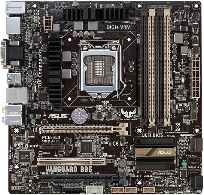 Intel Cpu Core I5 - ASUS VANGUARD B85 Anakart LGA1150 Intel