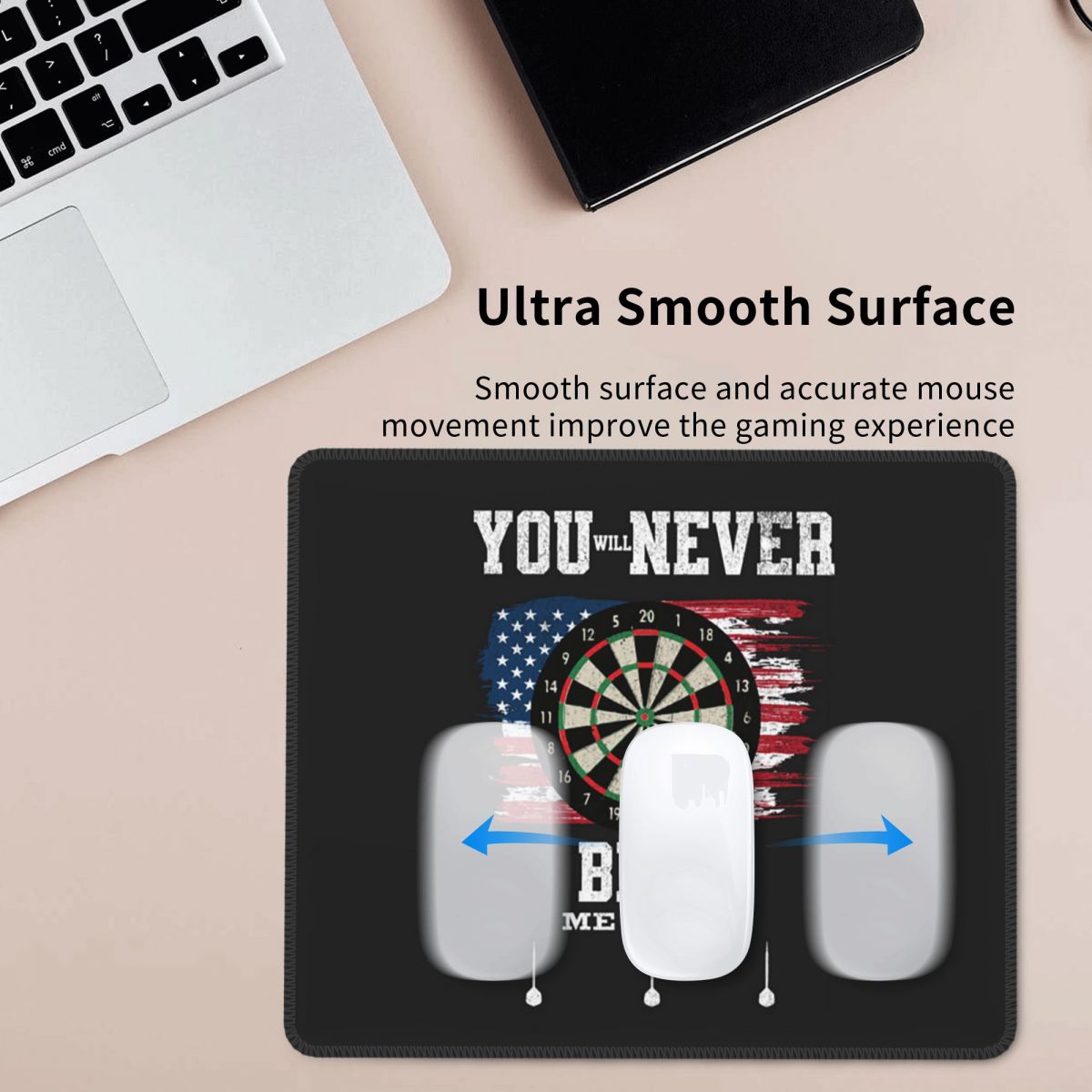 Laptop Accessories Target - Çok boyutlu Mouse Pad Dart Tahtası