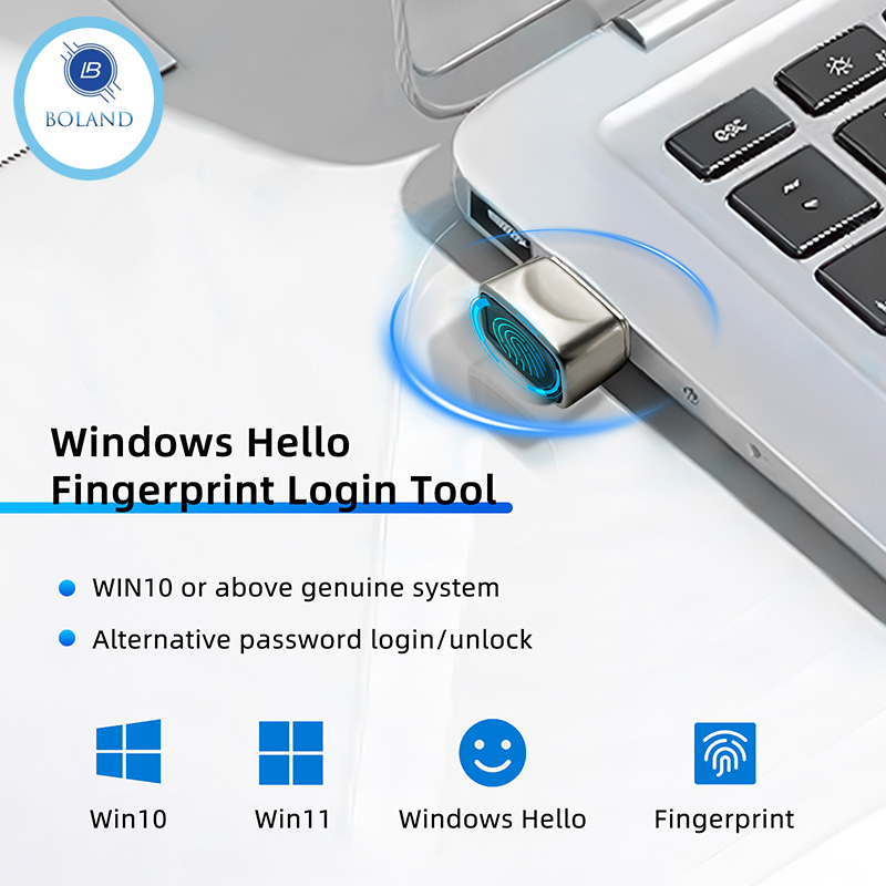 Fingerprint Reader Usb - Mini Biyometrik Parmak İzi Giriş Kilidi