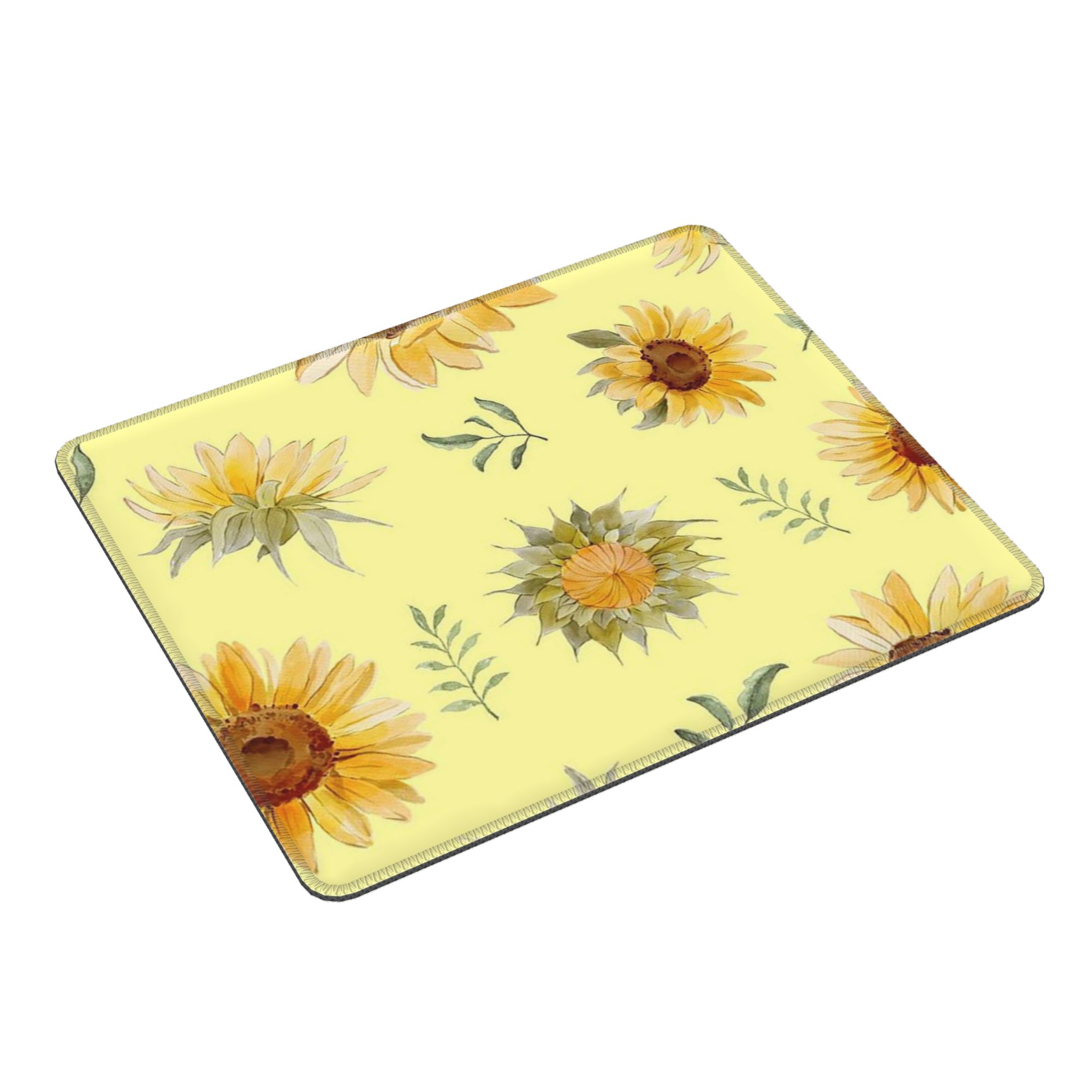 Yellow Laptop Accessories - Ayçiçeği Canlı Sarı Çiçekli Mouse Pad