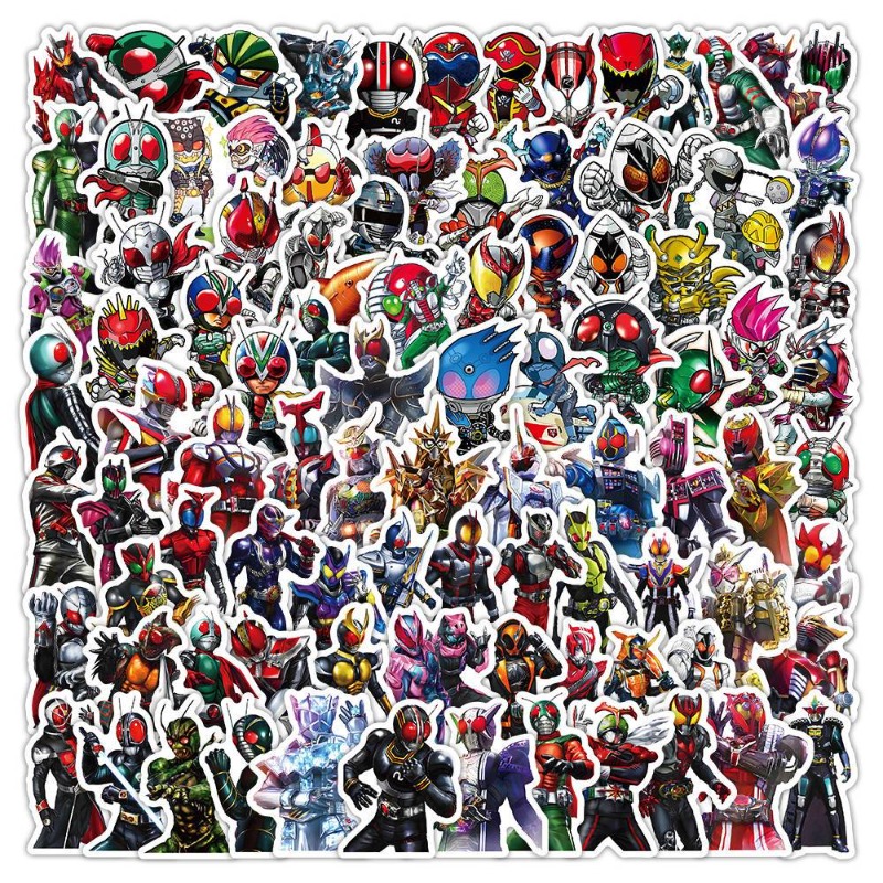 Laptop Accessories Cute - 103 Adet Kamen Rider Ins Estetik
