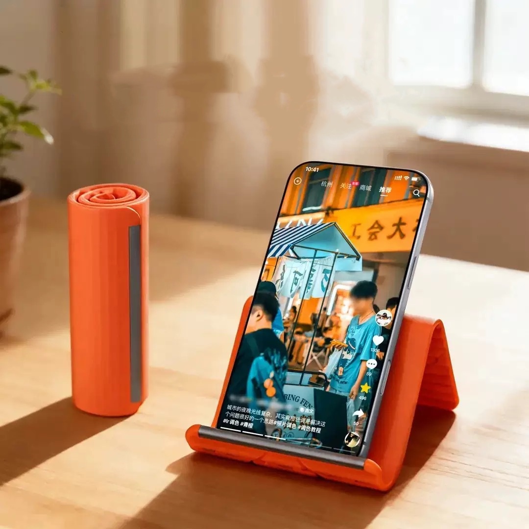 Laptop Stand Portable - Tembel Taşınabilir Telefon Standı Silikon Masaüstü