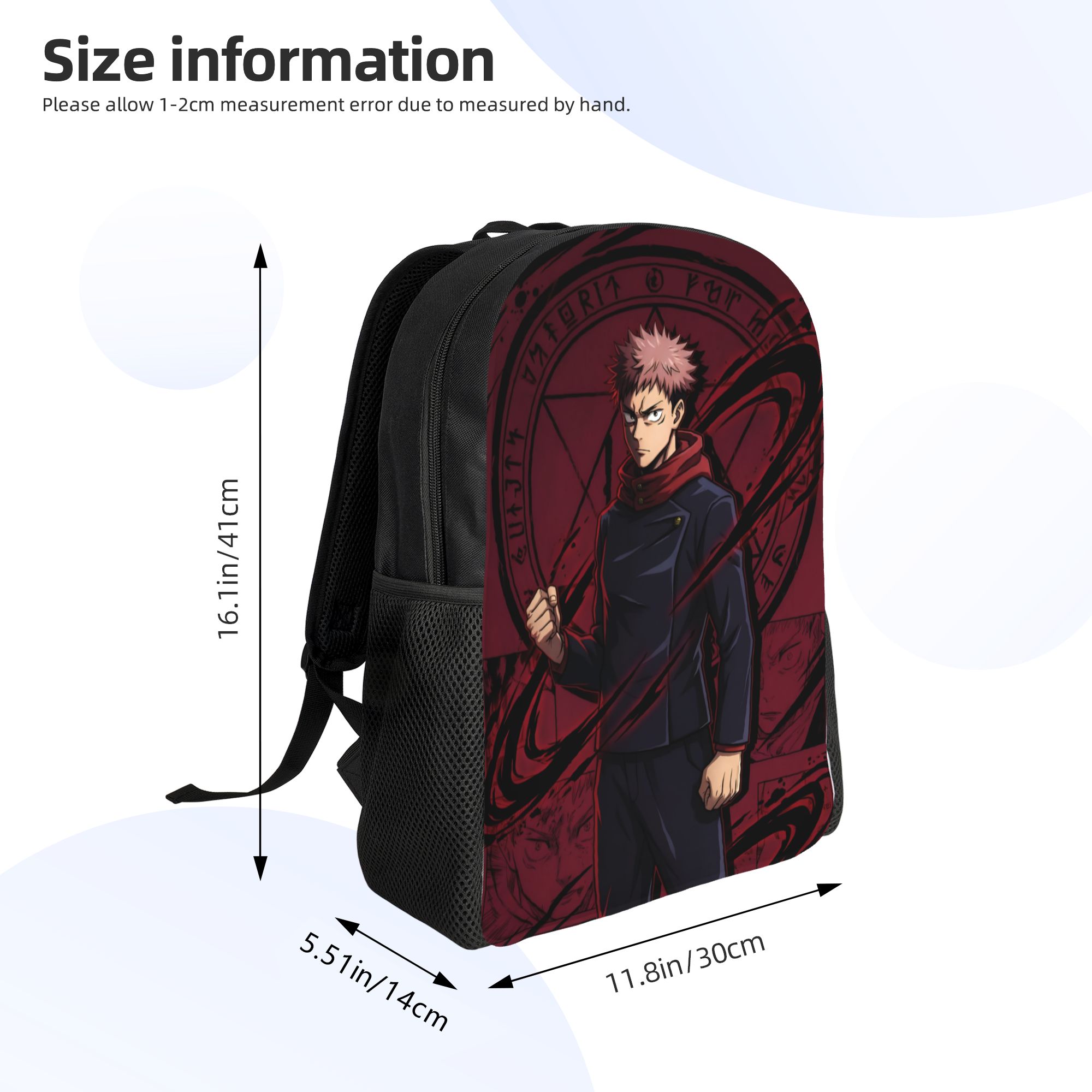 3D Baskı J-Jujutsus K-Kaisens  - Laptop Accessories Bag For Men incelemesi ve fiyatı