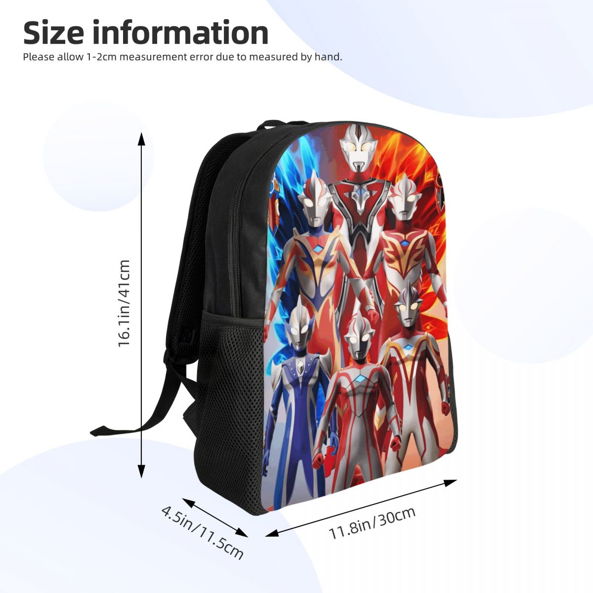 3D Baskı Karikatür U-Ultramane - Laptop Accessories Bag For Men incelemesi ve fiyatı