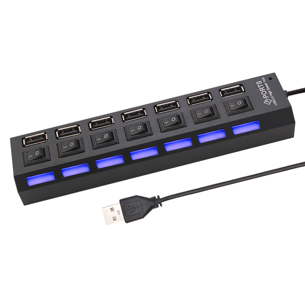 7 Port USB 2.0 Hub Splitter Di - Laptop Accessories Usb incelemesi ve fiyatı