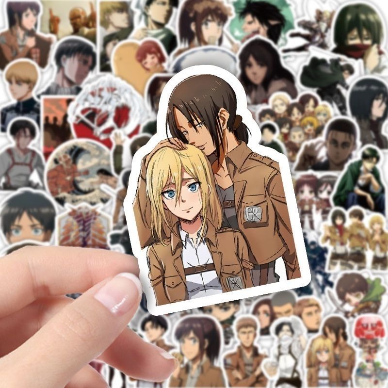 60 adet Titan Anime çıkartmala - Laptop Accessories Parts incelemesi ve fiyatı