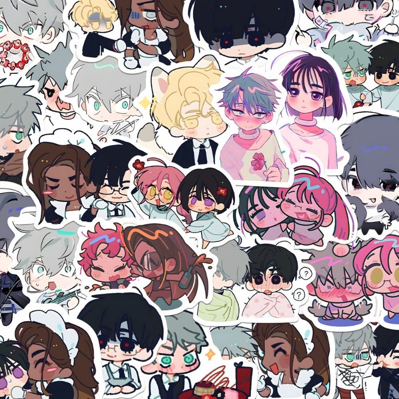 80 adet/takım karikatür Anime  - Laptop Accessories Cute incelemesi ve fiyatı