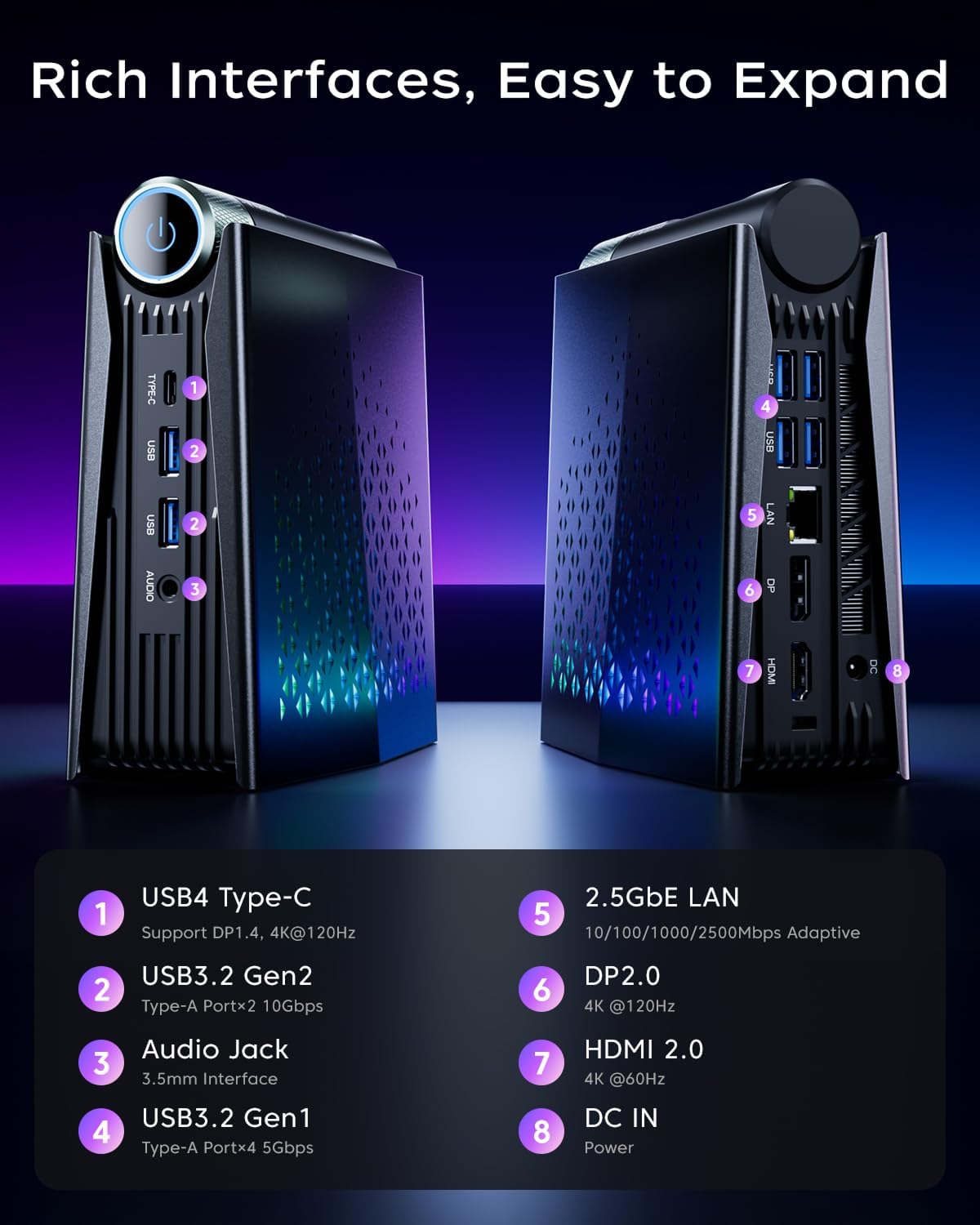 KAMRUI Gaming Mini PC Ryzen 7  - Amd Cpu Ryzen 7 incelemesi ve fiyatı
