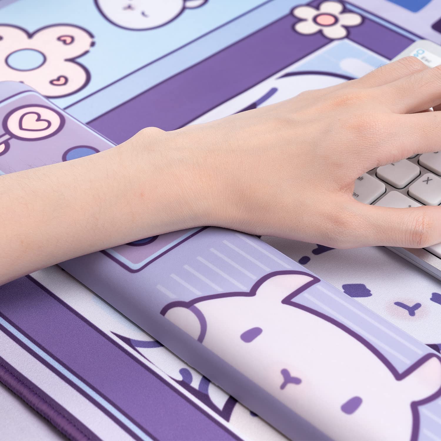 Büyük Kawaii oyun Mouse Pad se - Laptop Accessories Pink incelemesi ve fiyatı