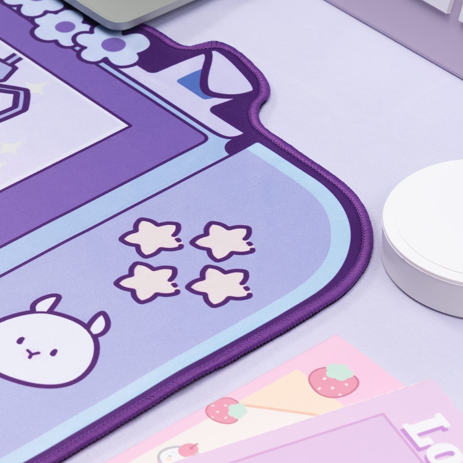 Büyük Kawaii oyun Mouse Pad se - Laptop Accessories Pink incelemesi ve fiyatı