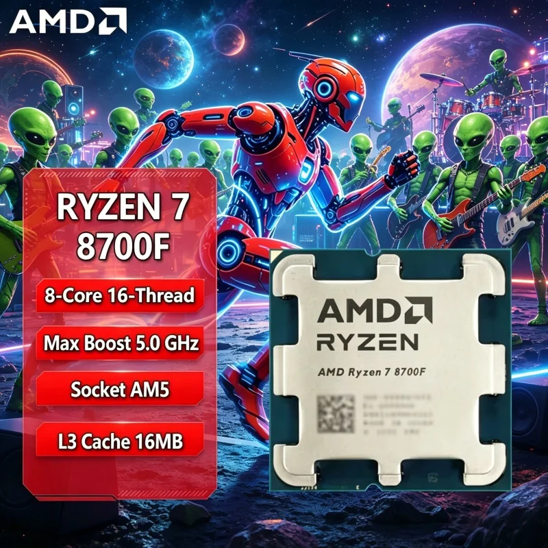 AMD Ryzen 7 8700F Masaüstü İşl - Amd Cpu Ryzen 7 incelemesi ve fiyatı