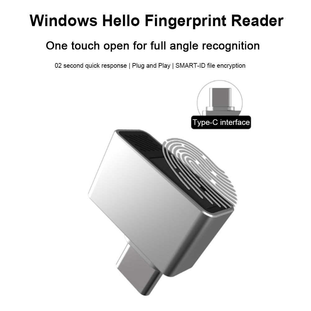 Tip-C Biyometrik Tarayıcı Şifr - Fingerprint Reader Usb incelemesi ve fiyatı